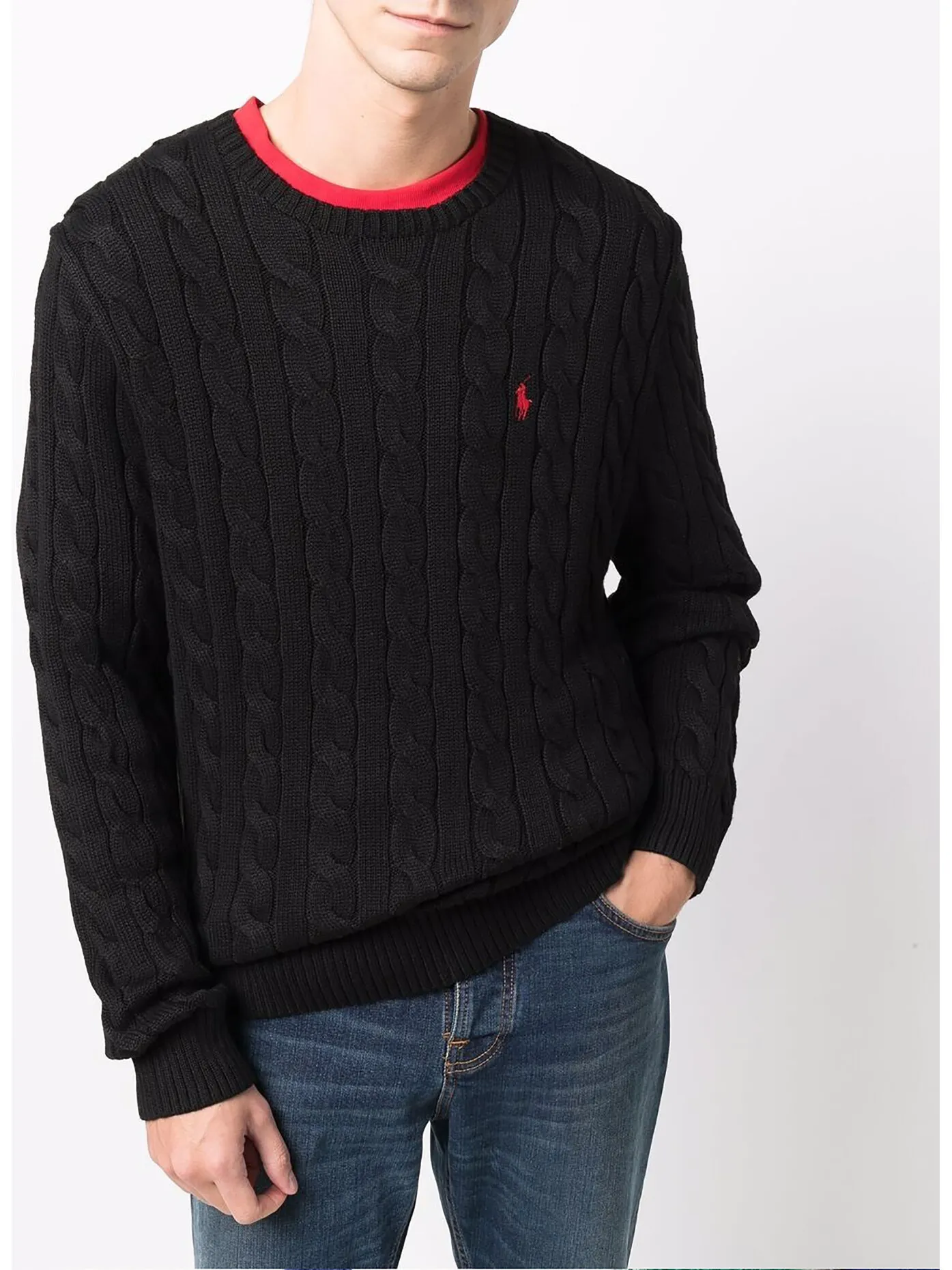     -POLO RALPH LAUREN    -MAGLIONE GIROCOLLO-