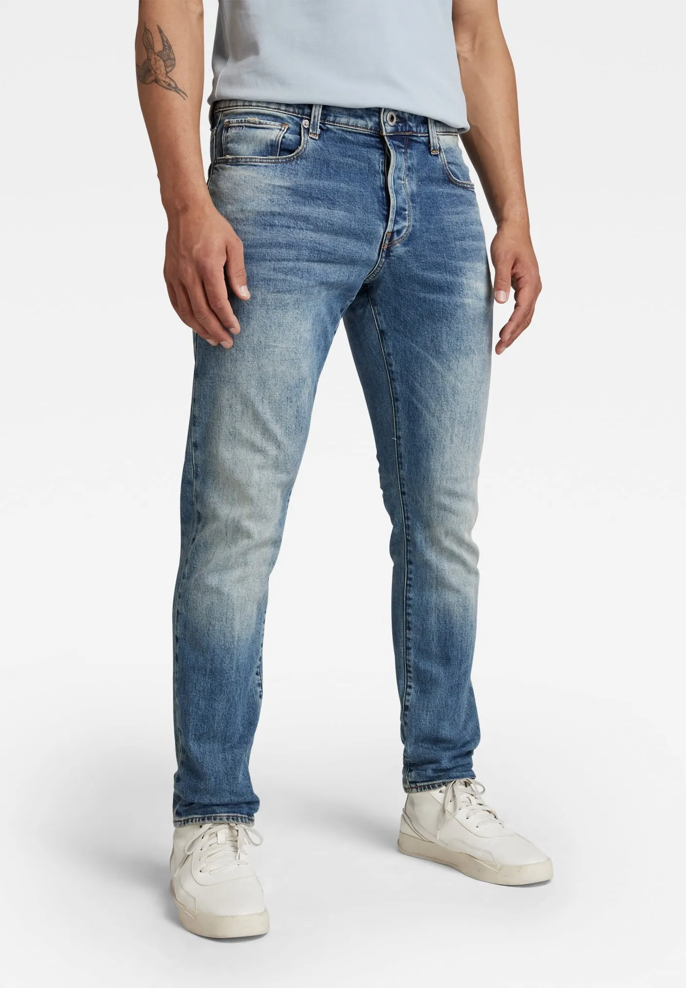 3301 STRAIGHT TAPERED - Jeans a sigaretta