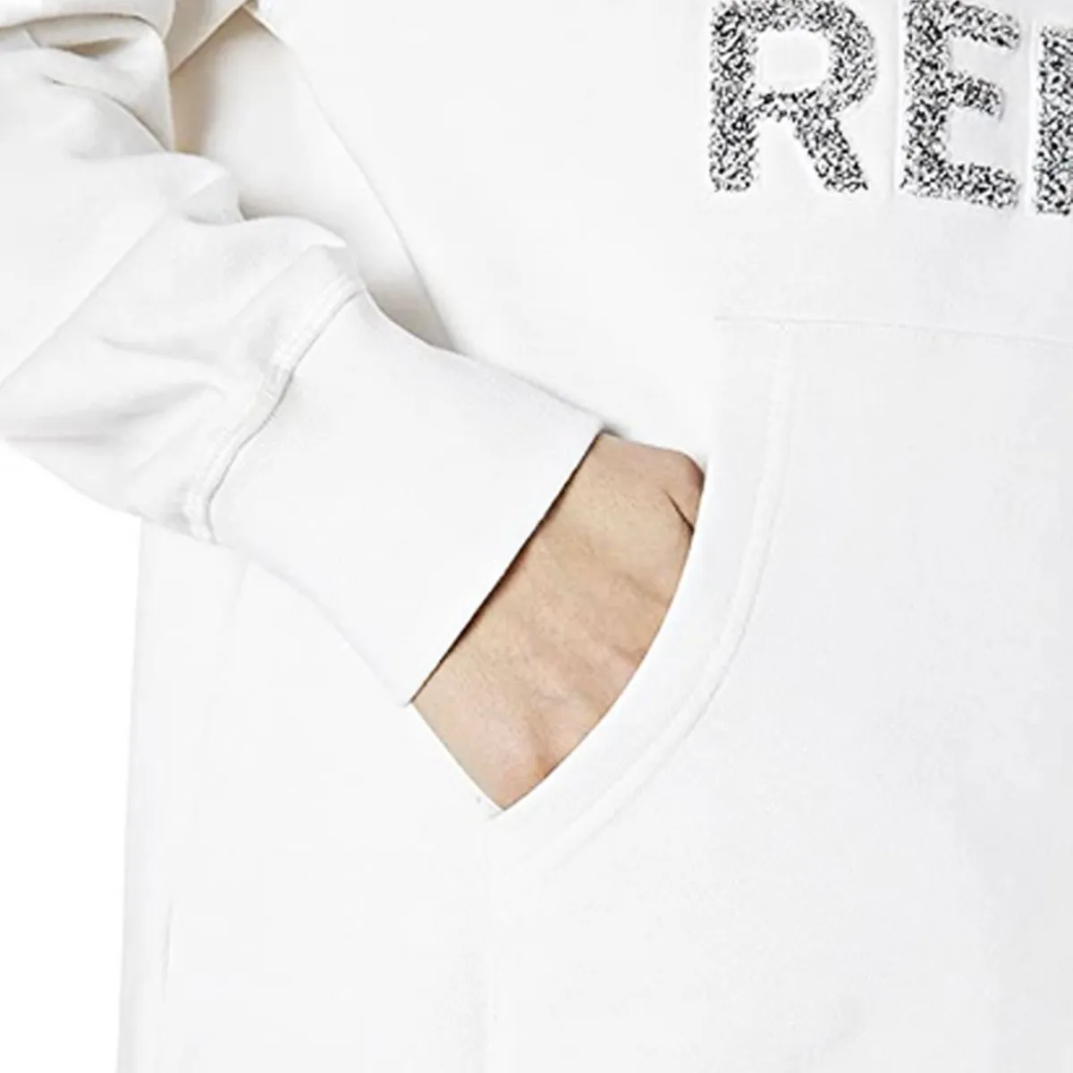 Abito In Felpa Logo, Bianco