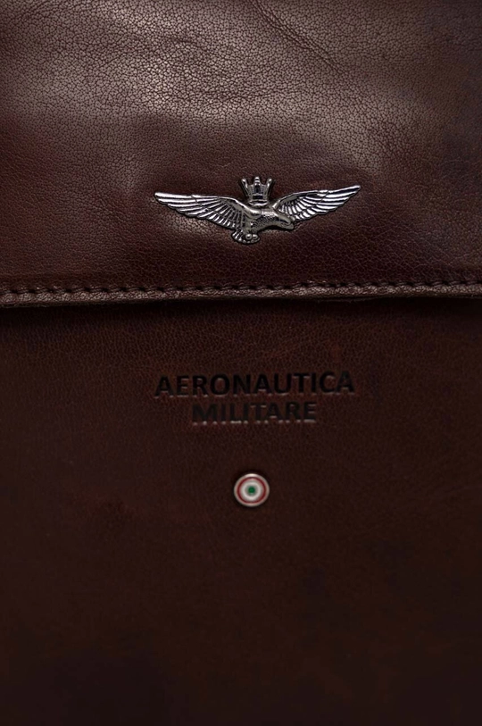 Aeronautica Militare pochette in pelle