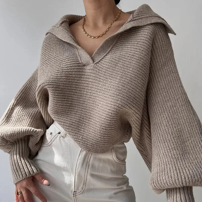 Amélie Velorura Maglione a Maglia Grossa