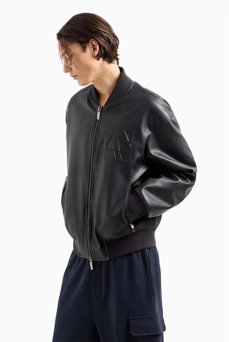 ARMANI EXCHANGE GIUBBOTTO SIMILPELLE CASUAL