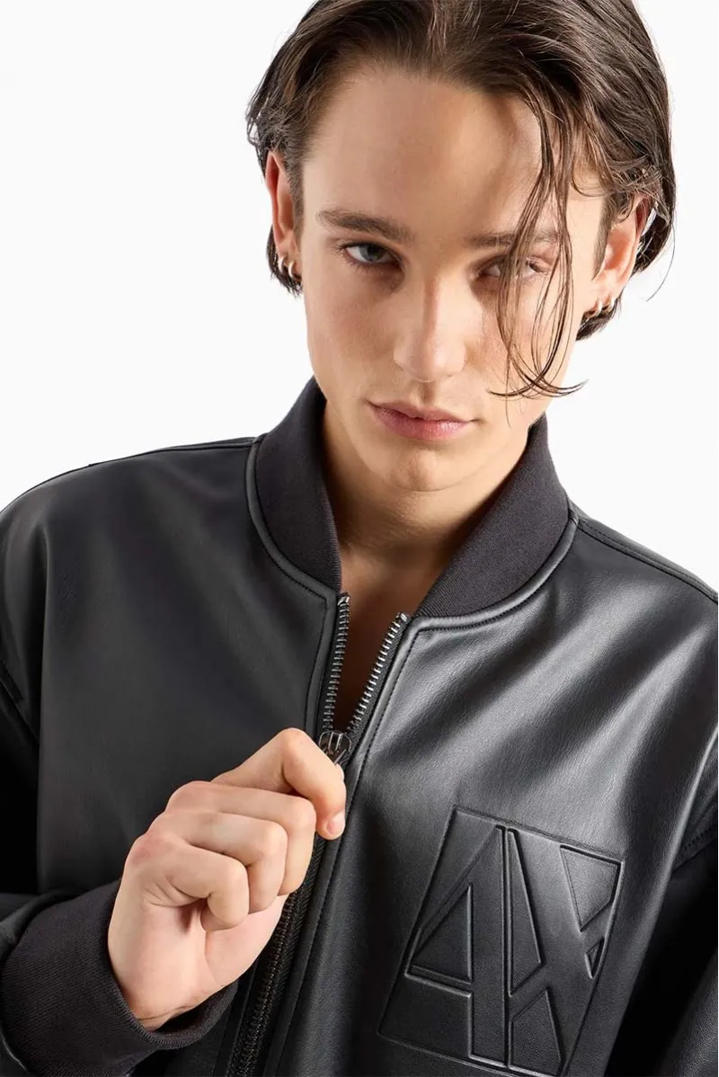 ARMANI EXCHANGE GIUBBOTTO SIMILPELLE CASUAL