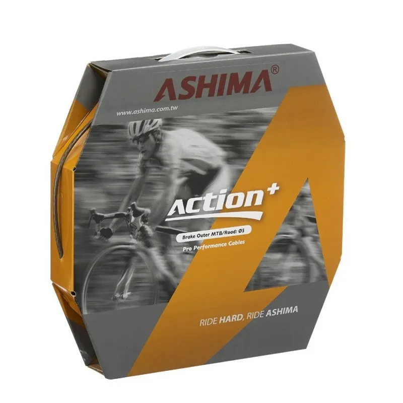 ASHIMA Guaina Freno 2P-ACTION PLUS Nera (50MT)
