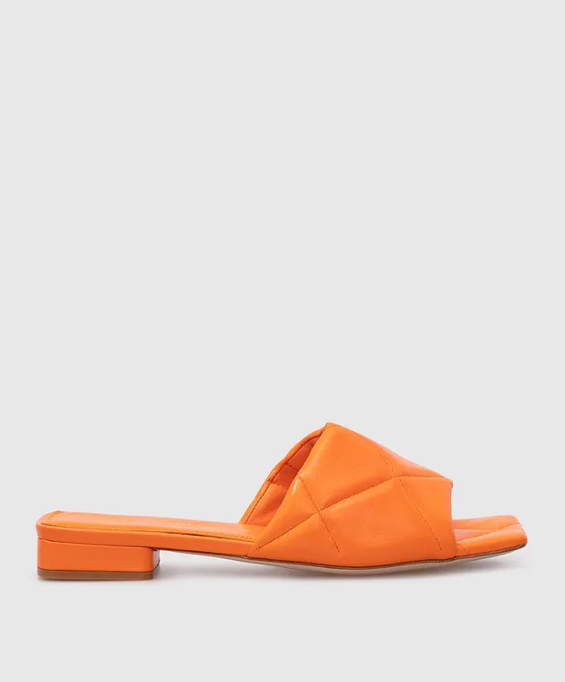 Babe Pay Pls Infradito in pelle arancione 2131052511