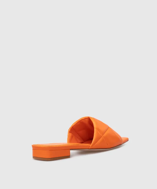 Babe Pay Pls Infradito in pelle arancione 2131052511