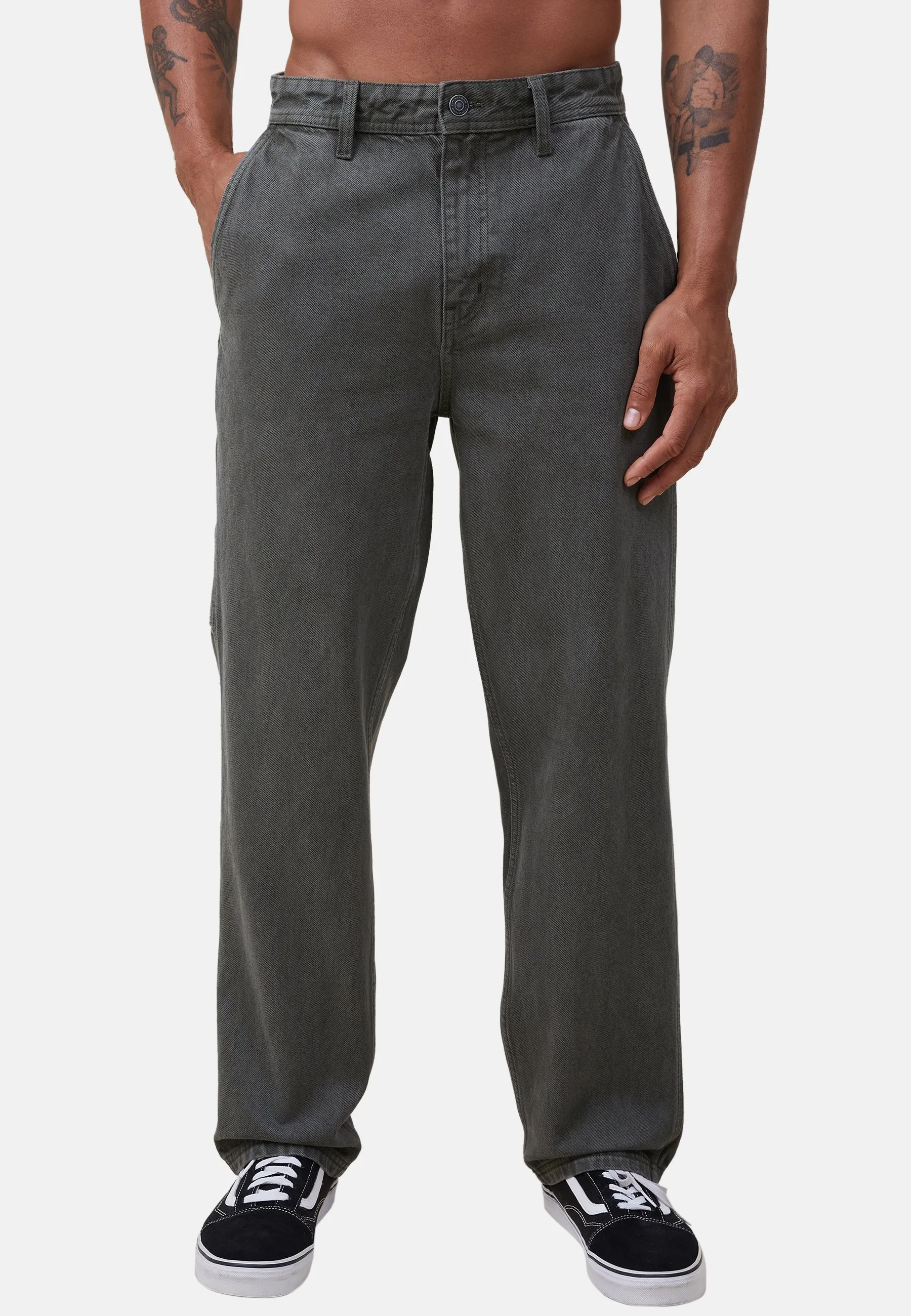 BAGGY  - Jeans a sigaretta