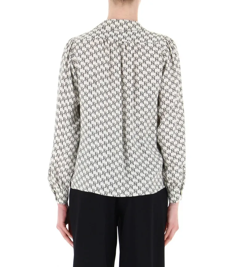 Blusa scollo V