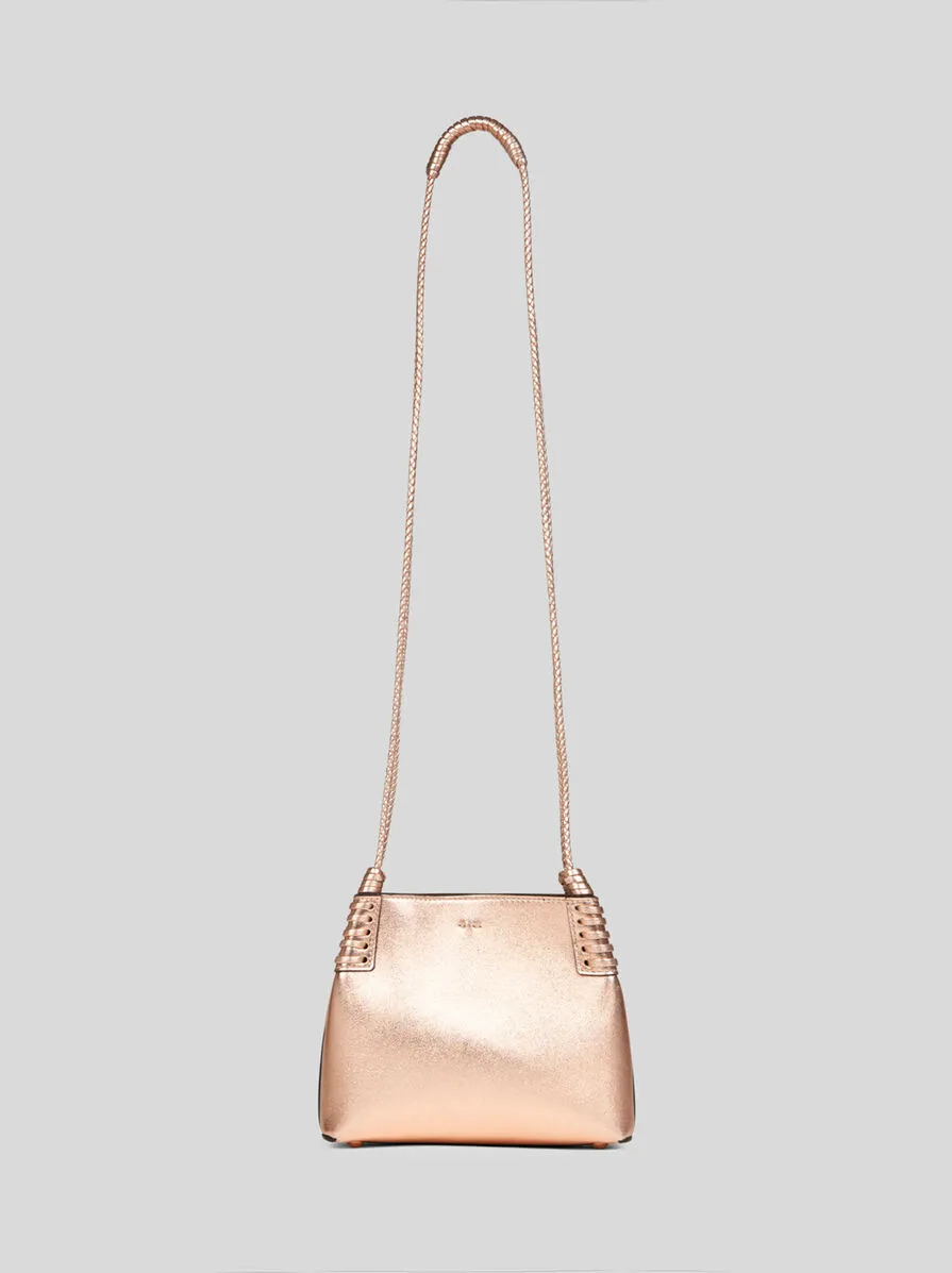 BORSA SHOPPING LIBRA MINI LAMINATA