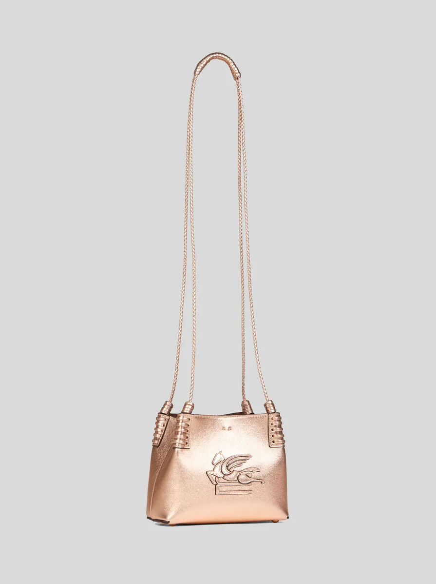 BORSA SHOPPING LIBRA MINI LAMINATA