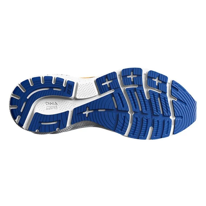 Brooks Adrenaline Gts 22 Blu Arancio Bianco - Scarpe Running Uomo