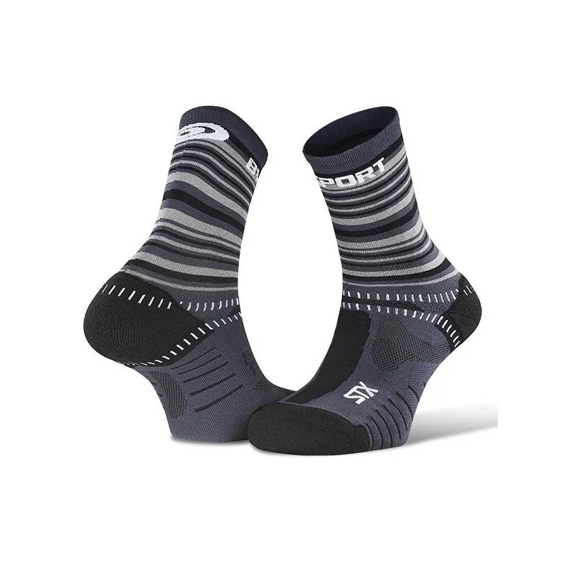 BV SPORT STX EVO CALZINO RUNNING TECNICO - COLLECTOR EDITION - GRIGIO/NERO