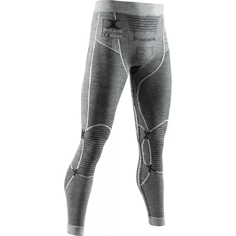 Calzamaglia tecnica X-BIONIC Apani 4.0 Merino da uomo (nero/grigio/bianco)