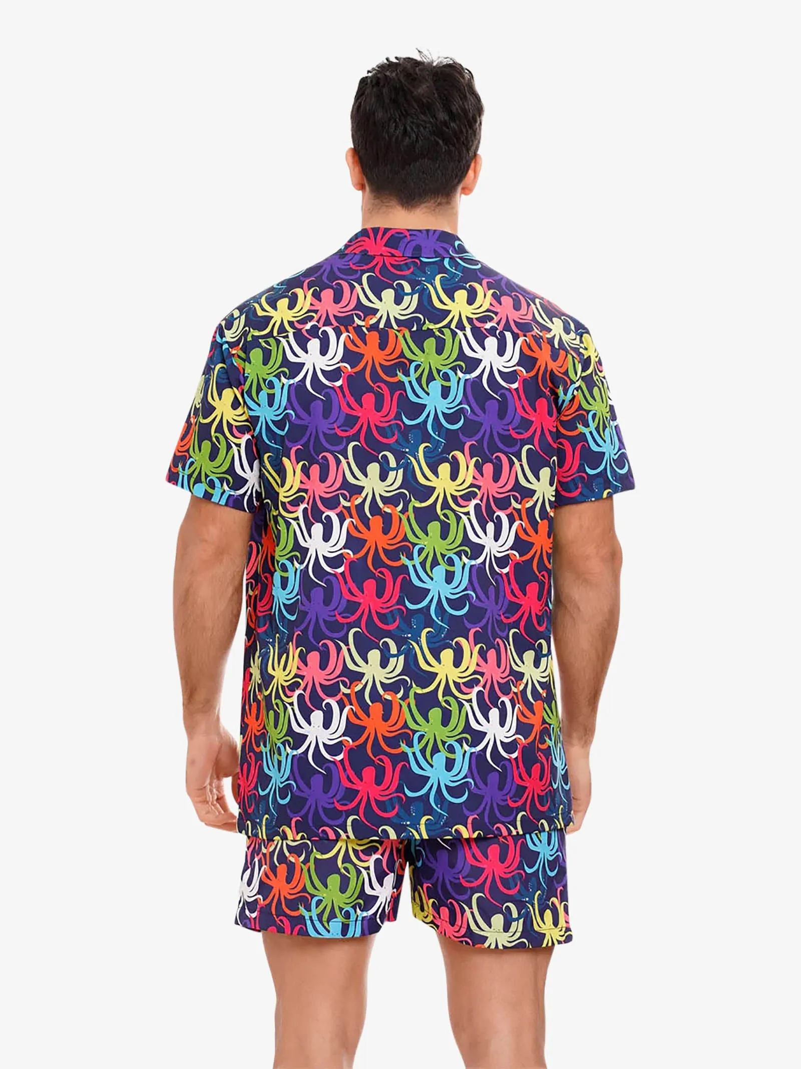 Camicia Bowling con stampa CAMICIA PRINT 24 uomo multicolor