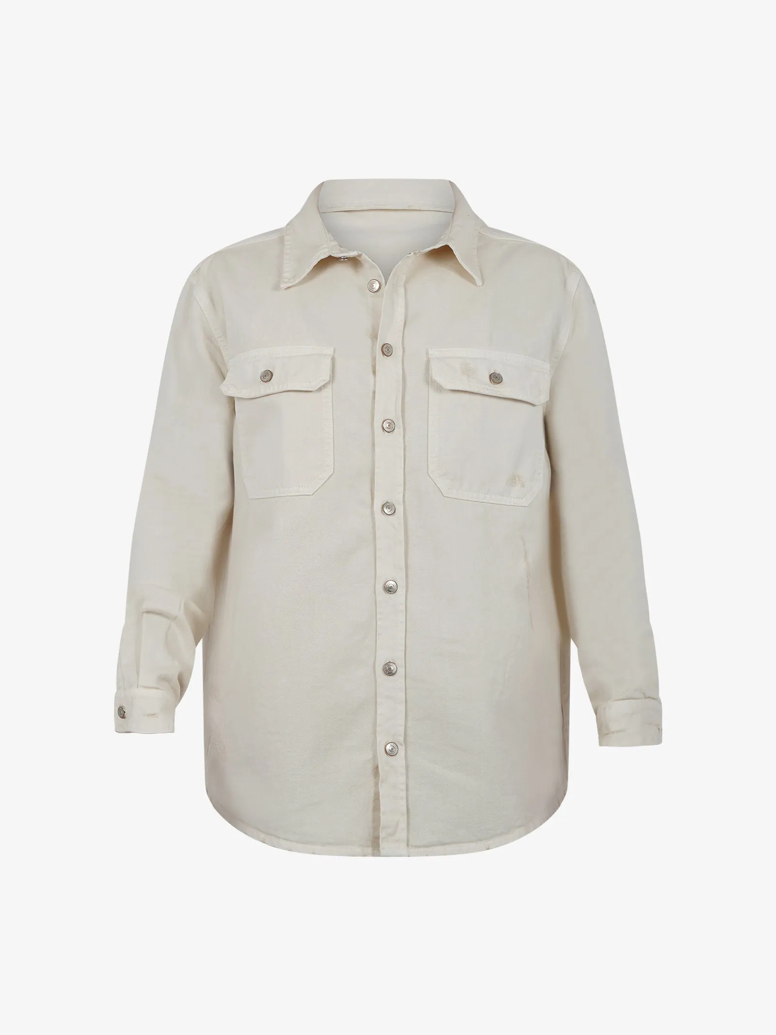 Camicia Bull XCM7170 uomo cotone panna