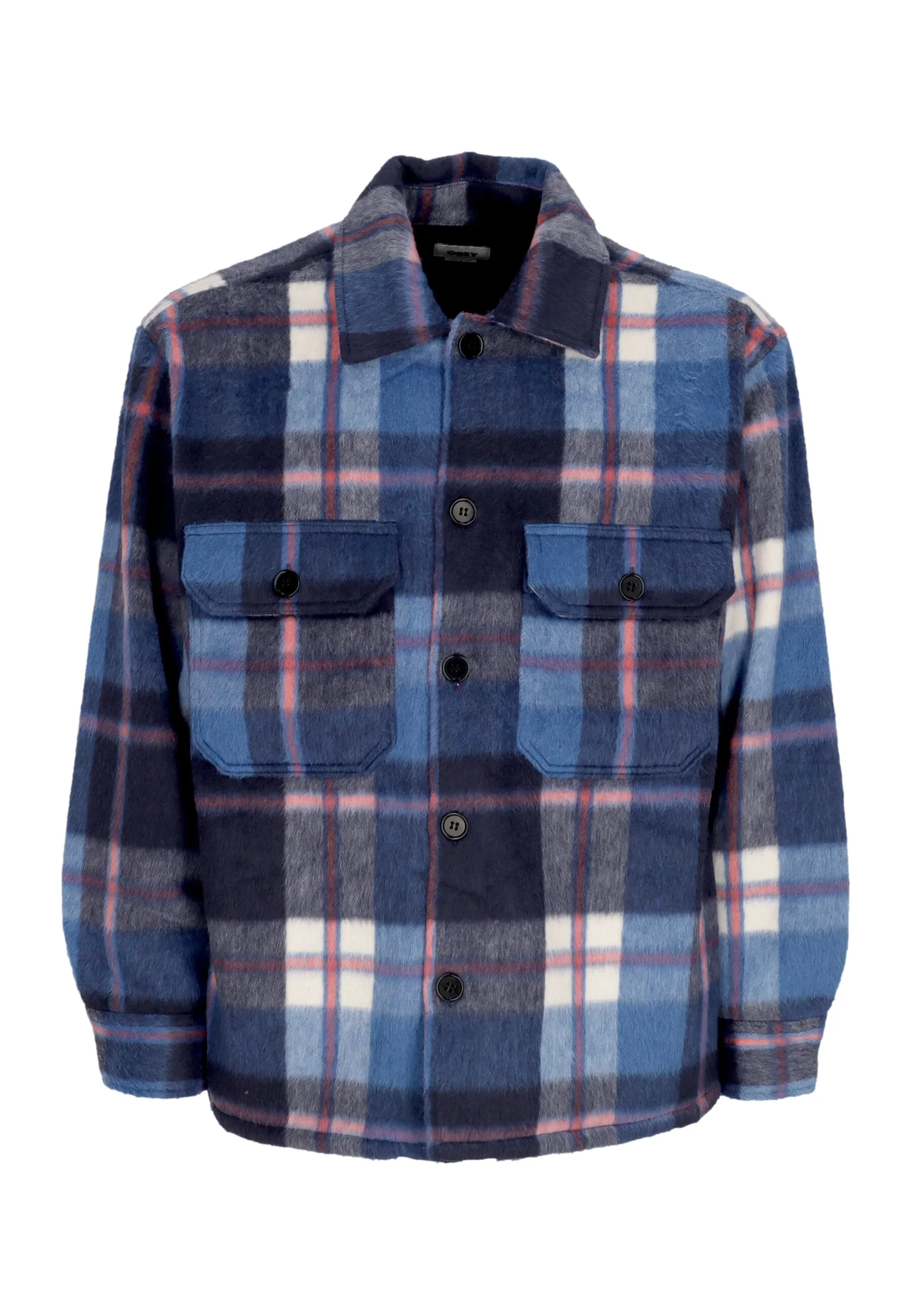 Camicia Imbottita Uomo Stanton Shirt Jacket Academy Navy/multi