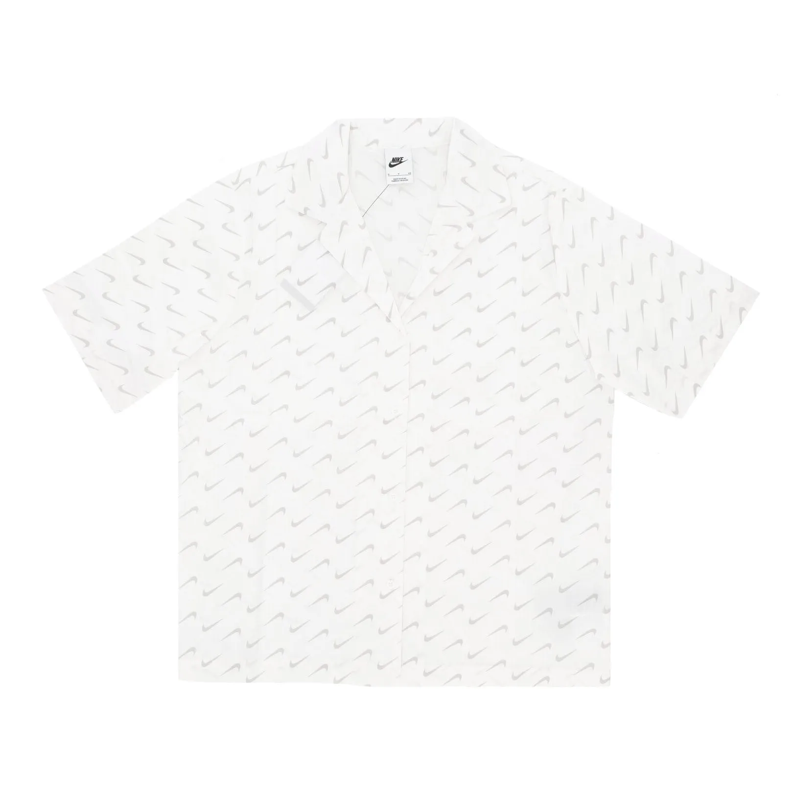 Camicia Manica Corta Donna Sportswear Everyday Modern Woven Shirt Sail/sail