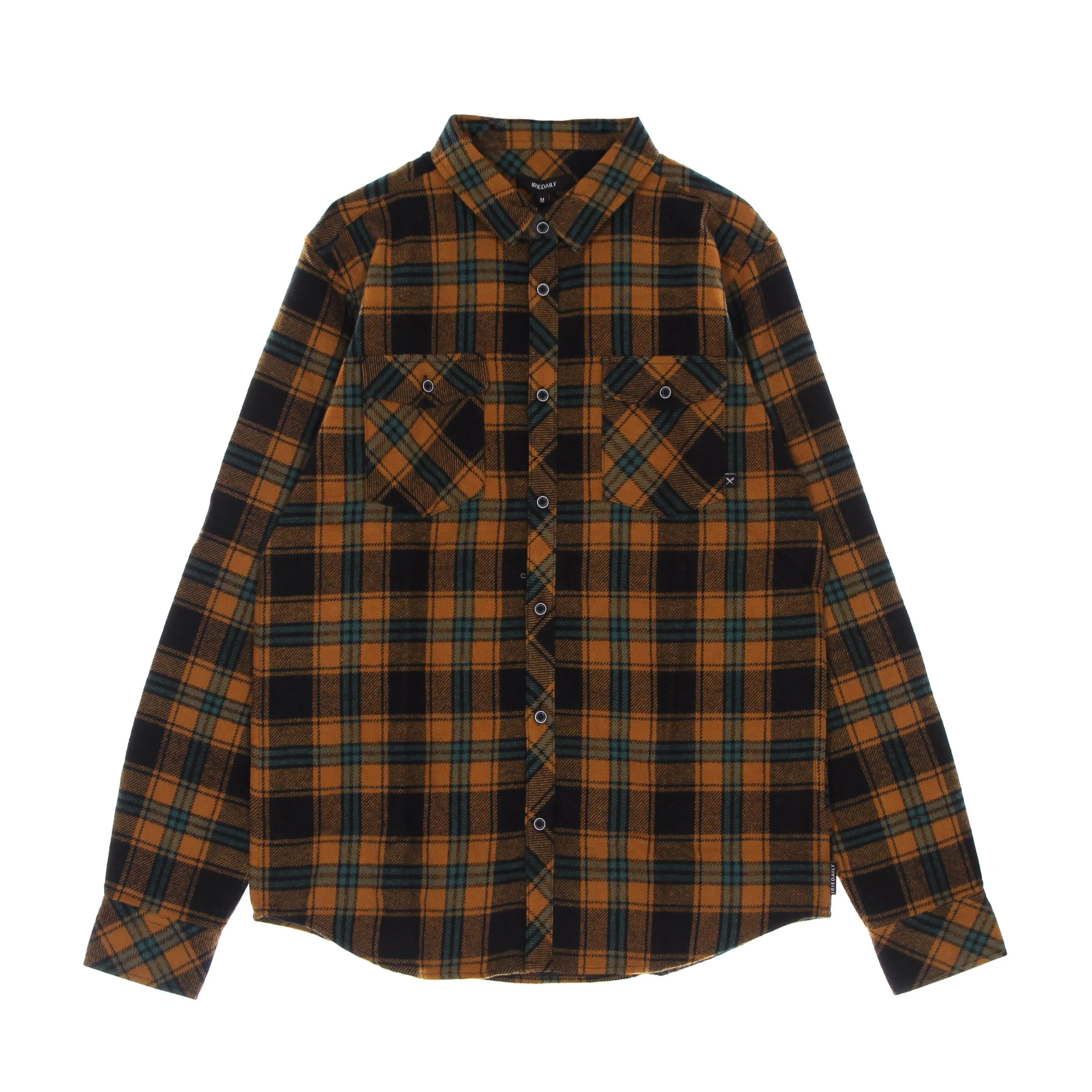 Camicia Manica Lunga Uomo Rosomako 2.0 L/s Shirt Tobacco