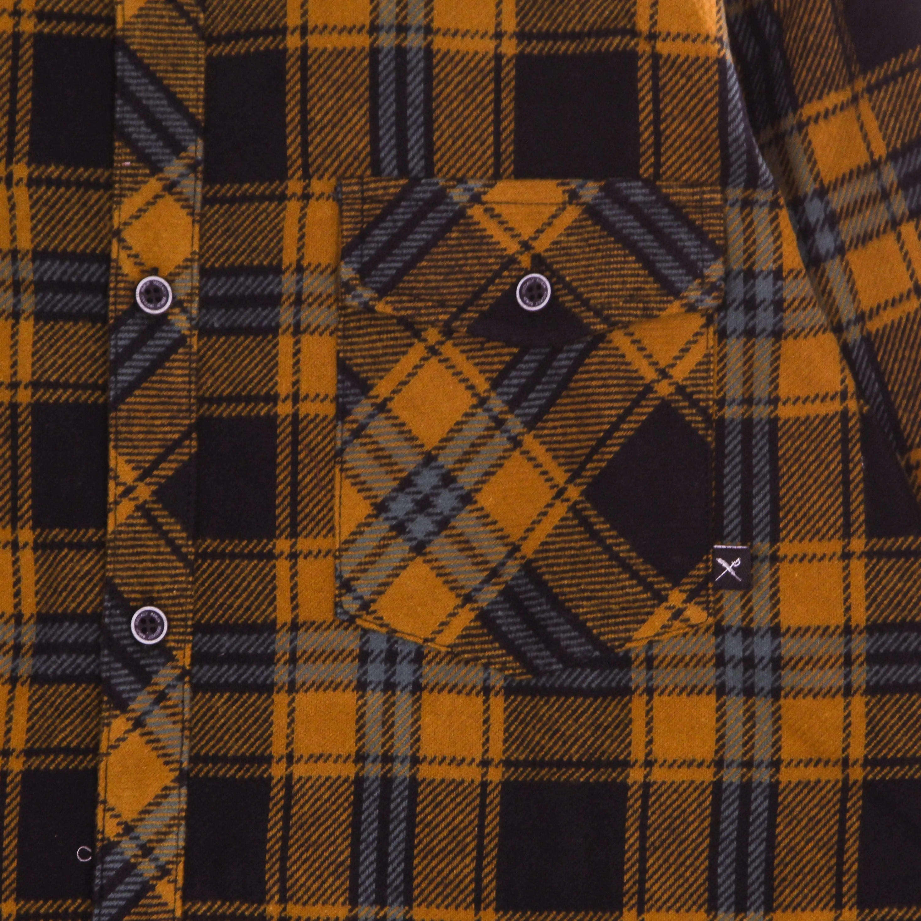 Camicia Manica Lunga Uomo Rosomako 2.0 L/s Shirt Tobacco