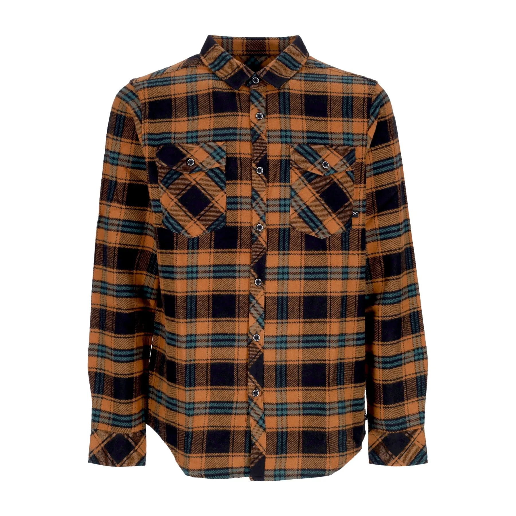 Camicia Manica Lunga Uomo Rosomako 2.0 L/s Shirt Tobacco
