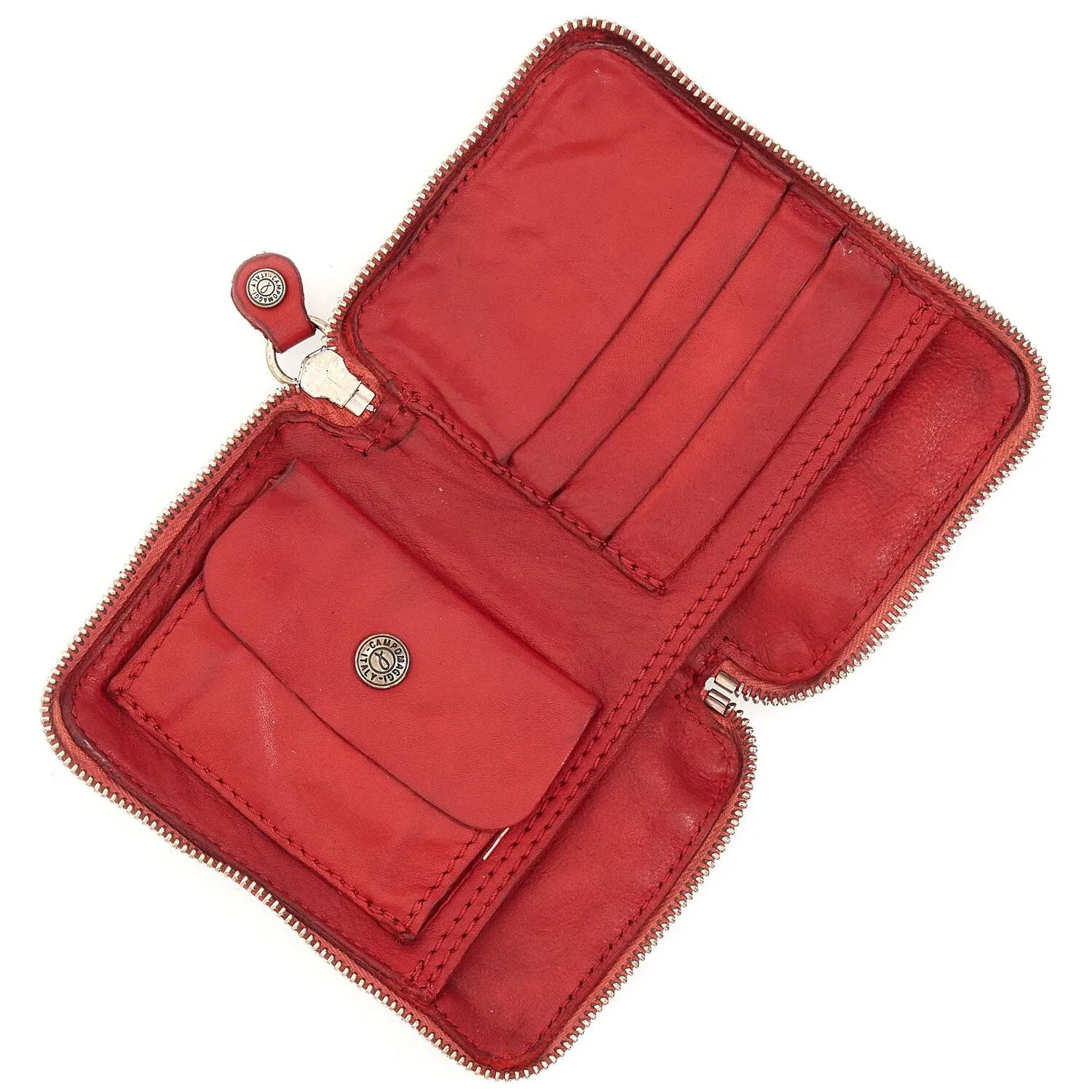Campomaggi Portafoglio Pelle 10 cm