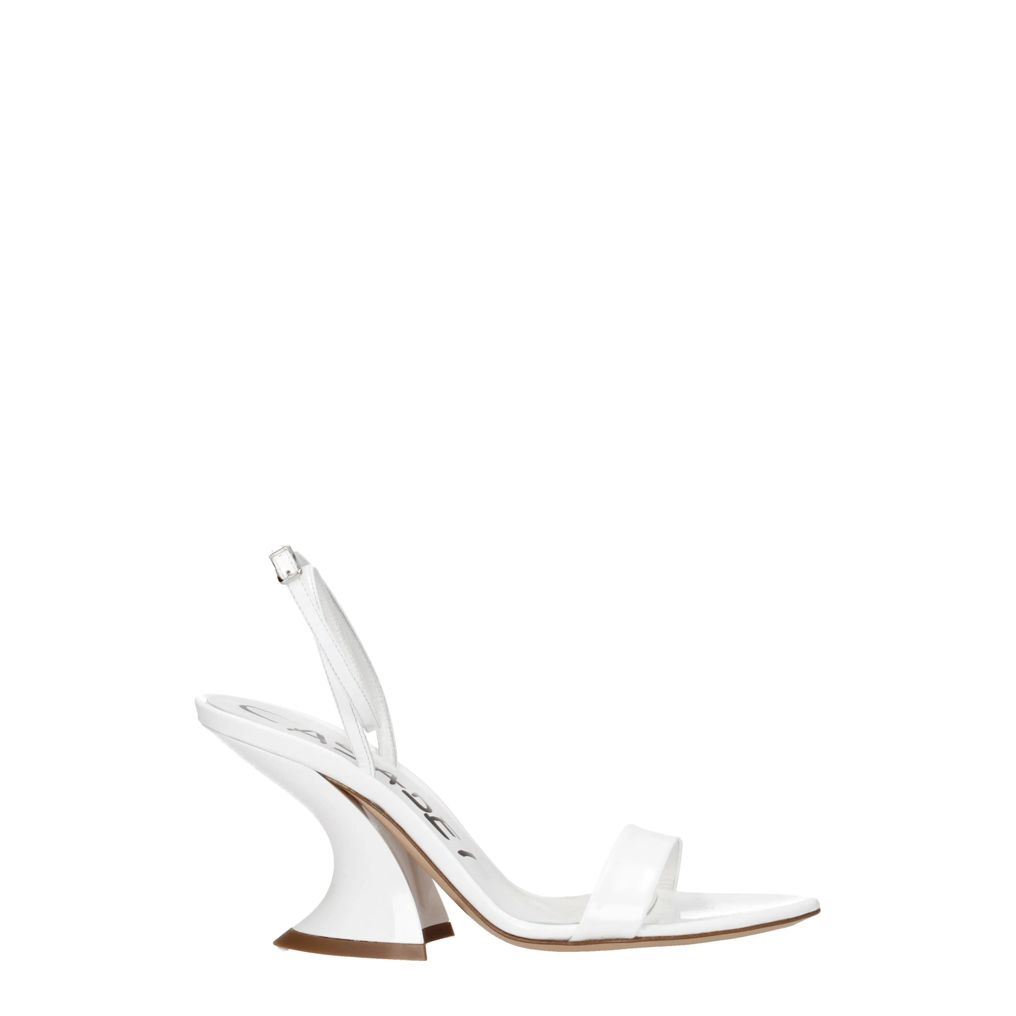 Casadei Sandali Donna Vernice Bianco/Bianco Ottico