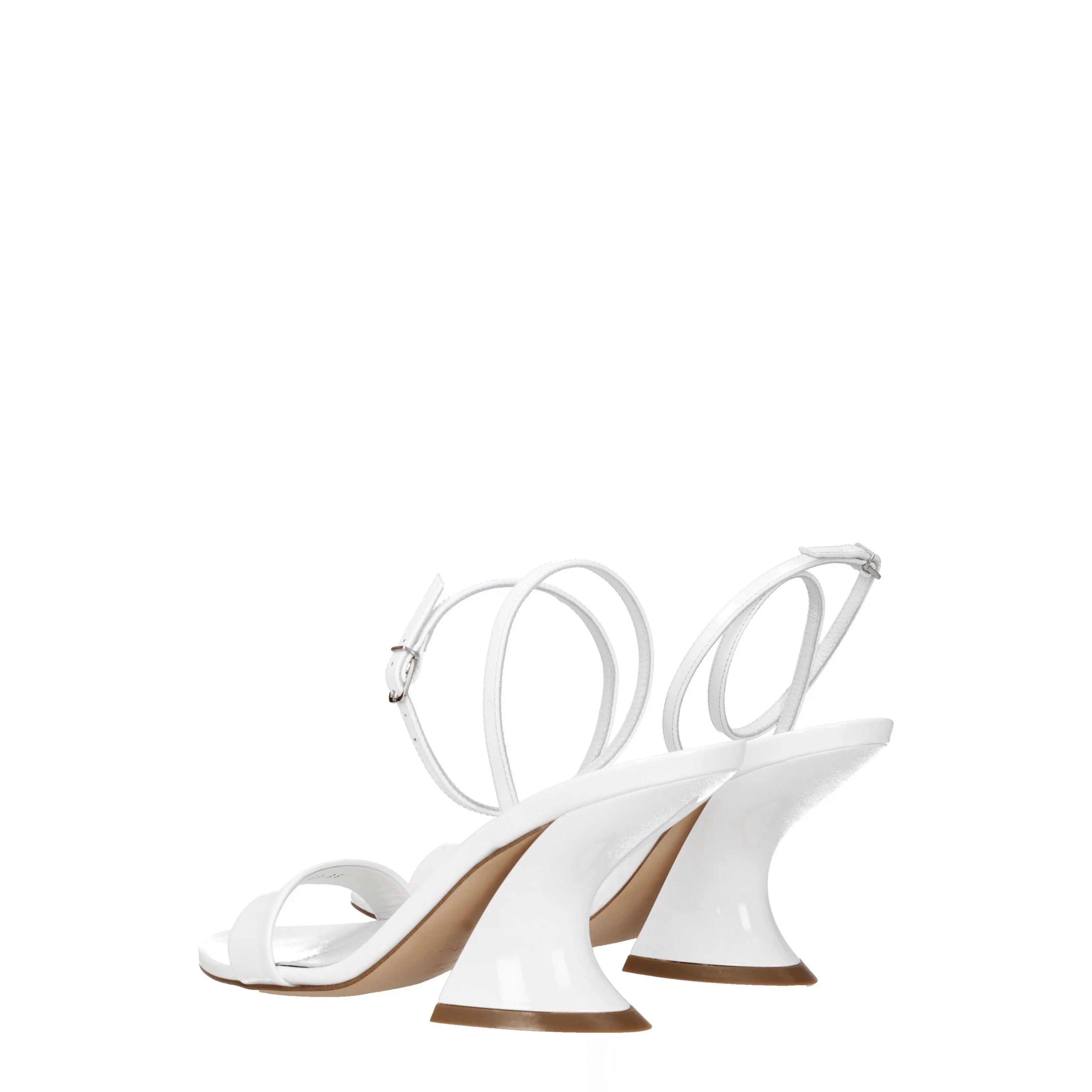 Casadei Sandali Donna Vernice Bianco/Bianco Ottico