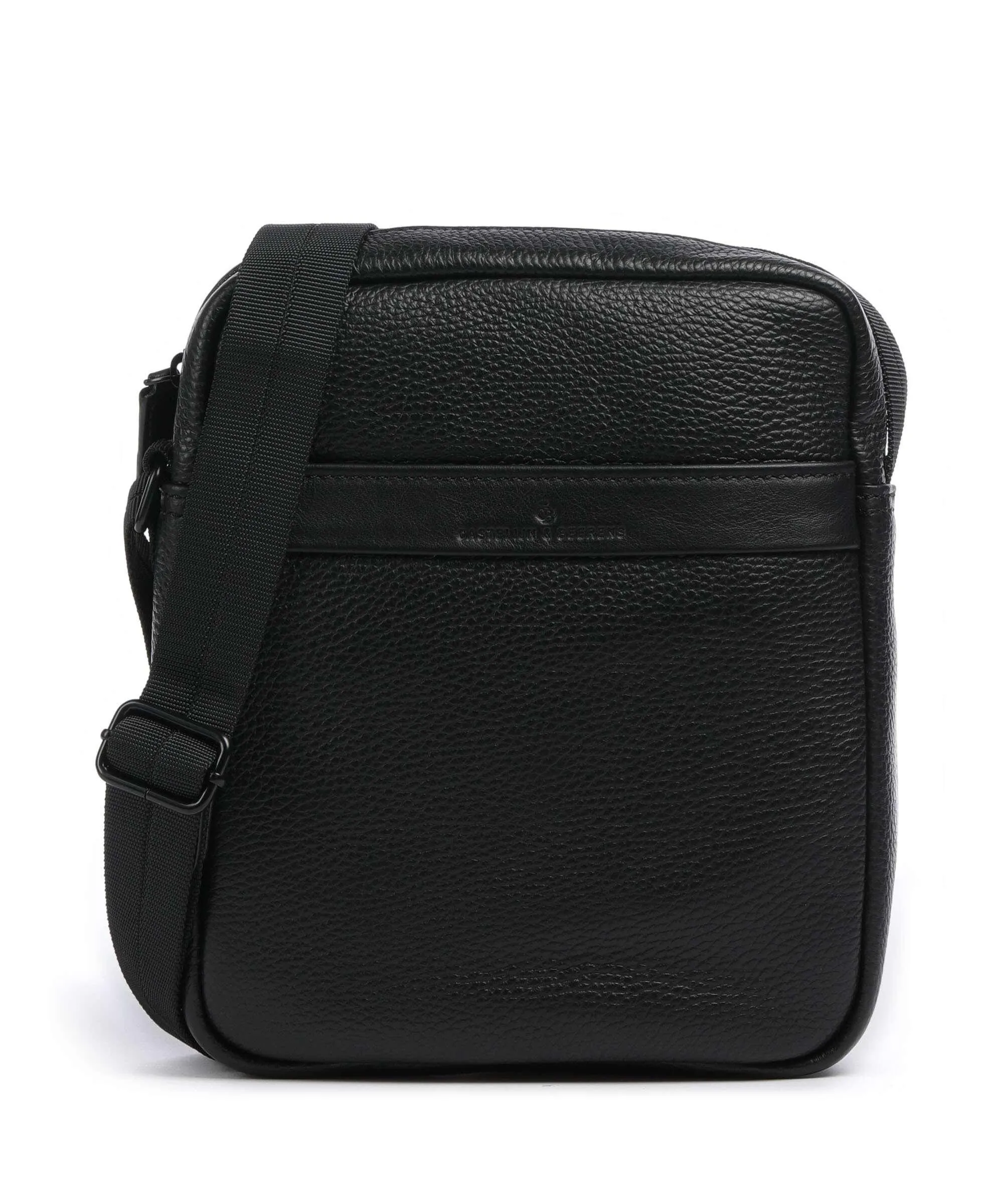  Castelijn & Beerens Onyx Jort Borsa a tracolla pelle di vacchetta grana nero  