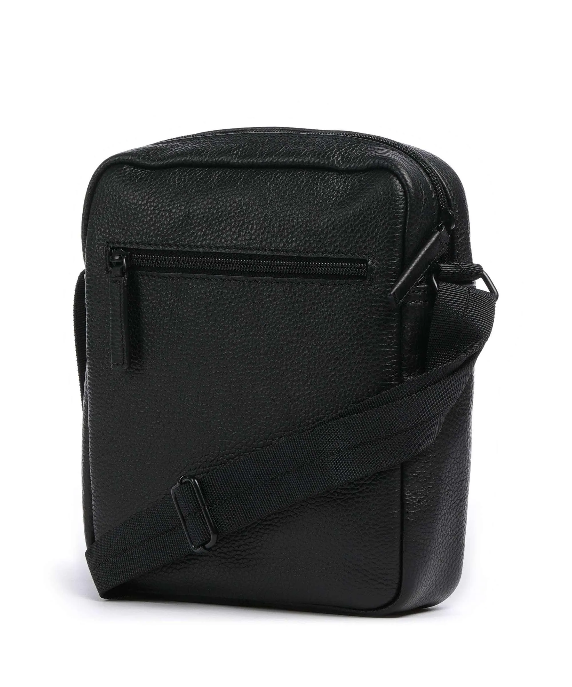  Castelijn & Beerens Onyx Jort Borsa a tracolla pelle di vacchetta grana nero  