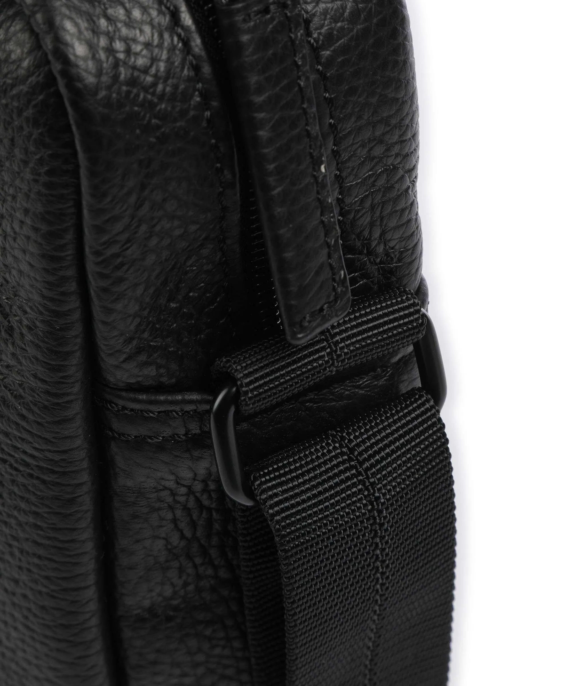  Castelijn & Beerens Onyx Jort Borsa a tracolla pelle di vacchetta grana nero  