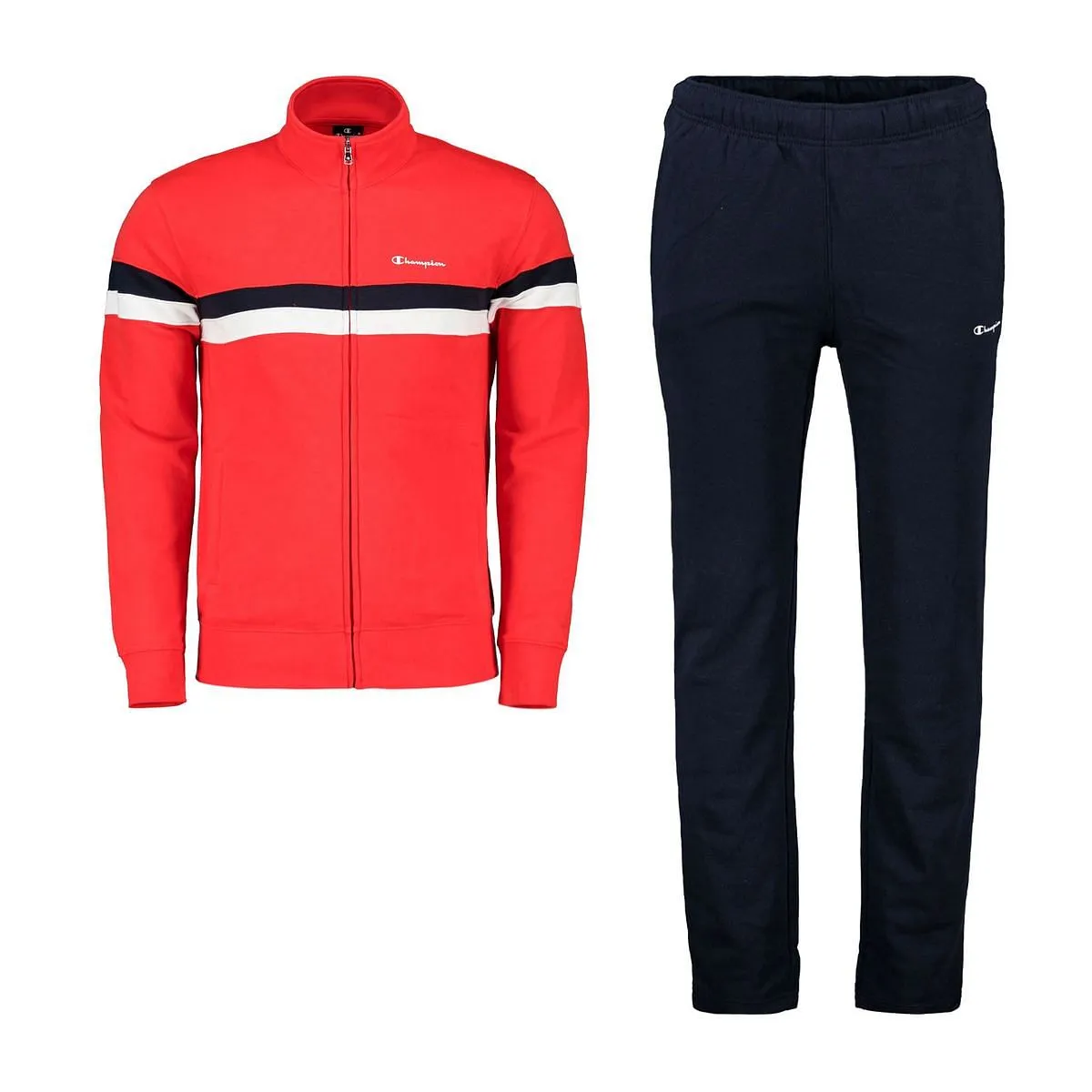      CHAMPION TUTA FULL ZIP LEGACY STRIPE  