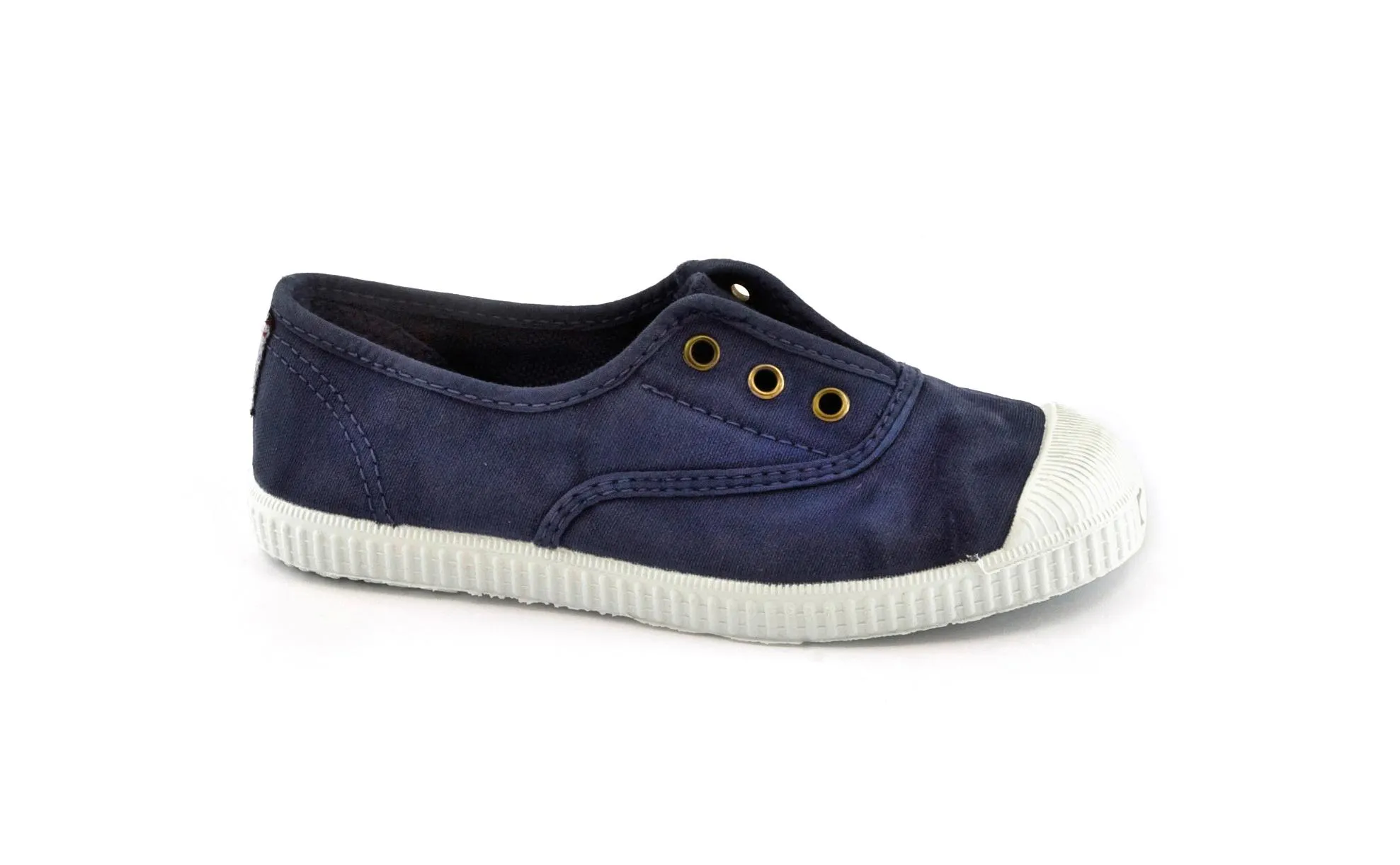 CIENTA 70777-84 21/33 blu scarpe Bambino elastico tessuto slip on