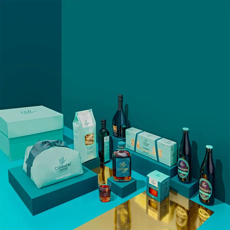 Cipriani Gift Box Torcello, con panettone incartato a mano