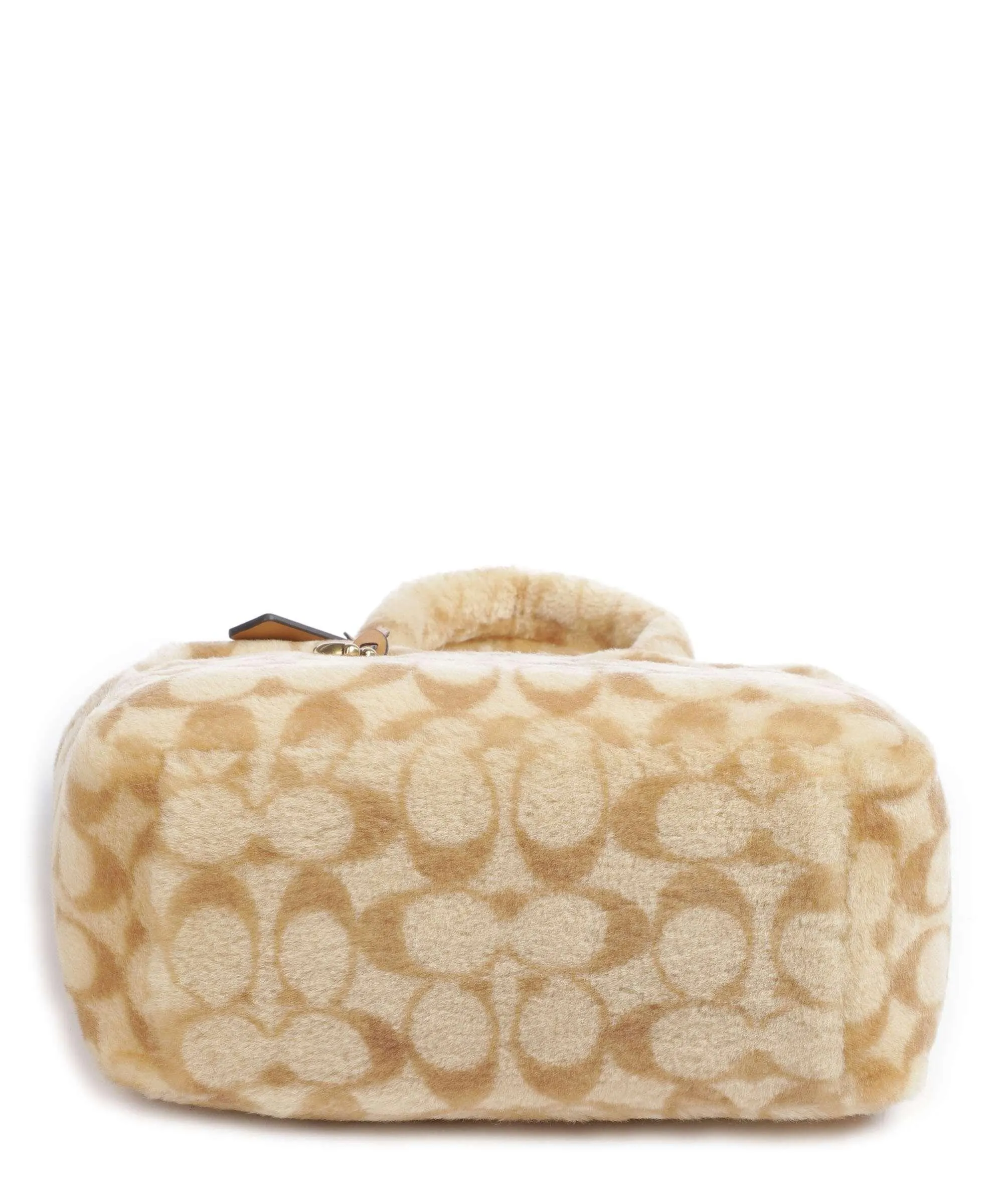  Coach Borsa shopper eco-pelliccia beige  