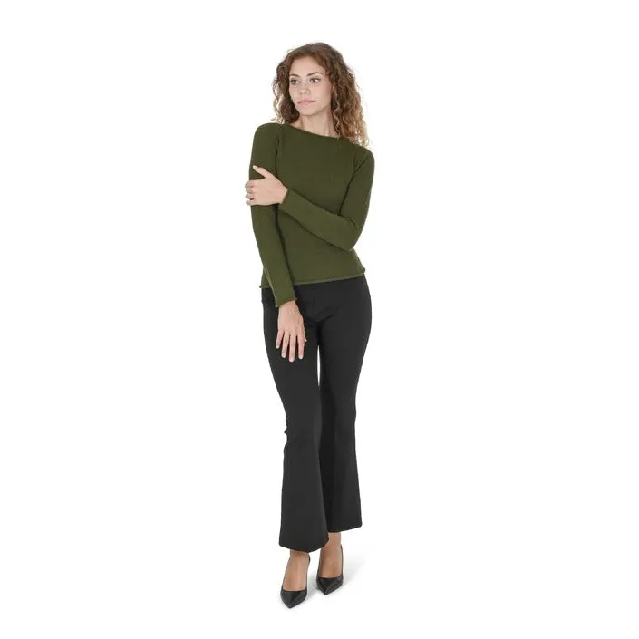 Crown of Edinburgh Cashmere maglia verde   