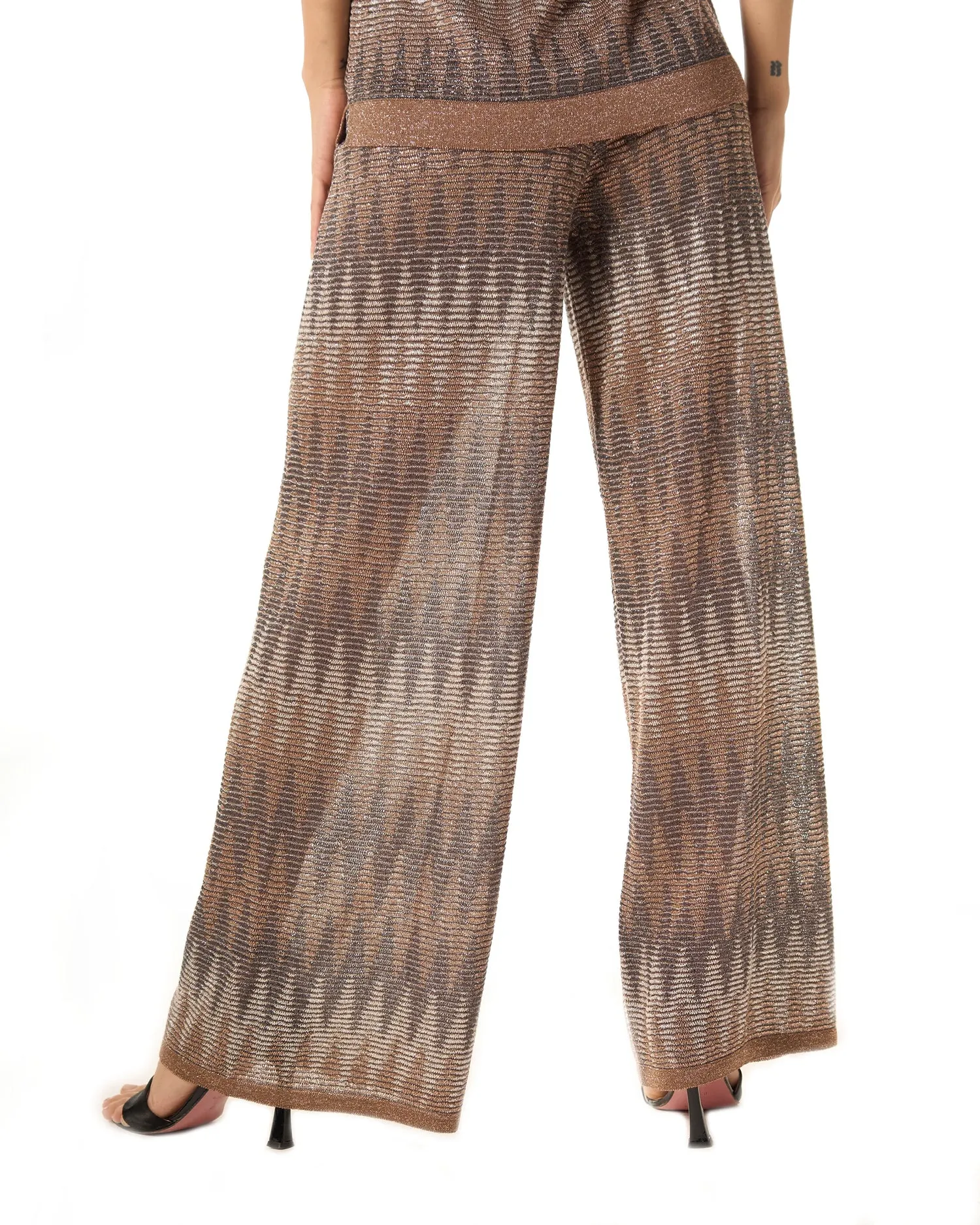 D.EXTERIOR PANTALONI LOSANGHE LUREX