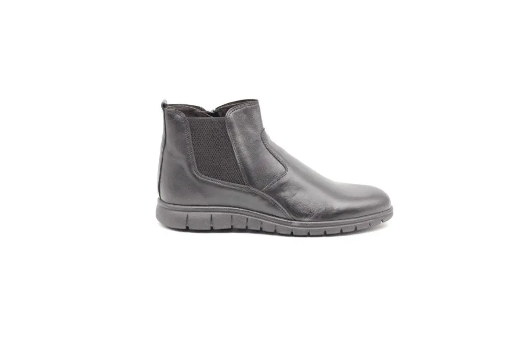 D'Ordia stivaletto in pelle con zip