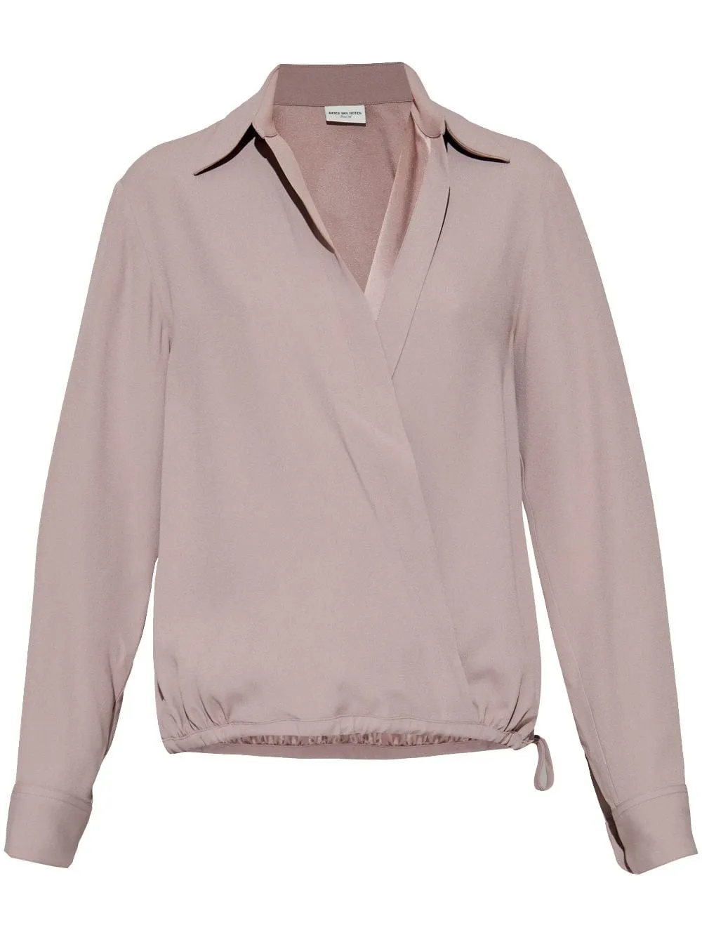 Dries Van Noten Camicia A Portafoglio in Crêpe
