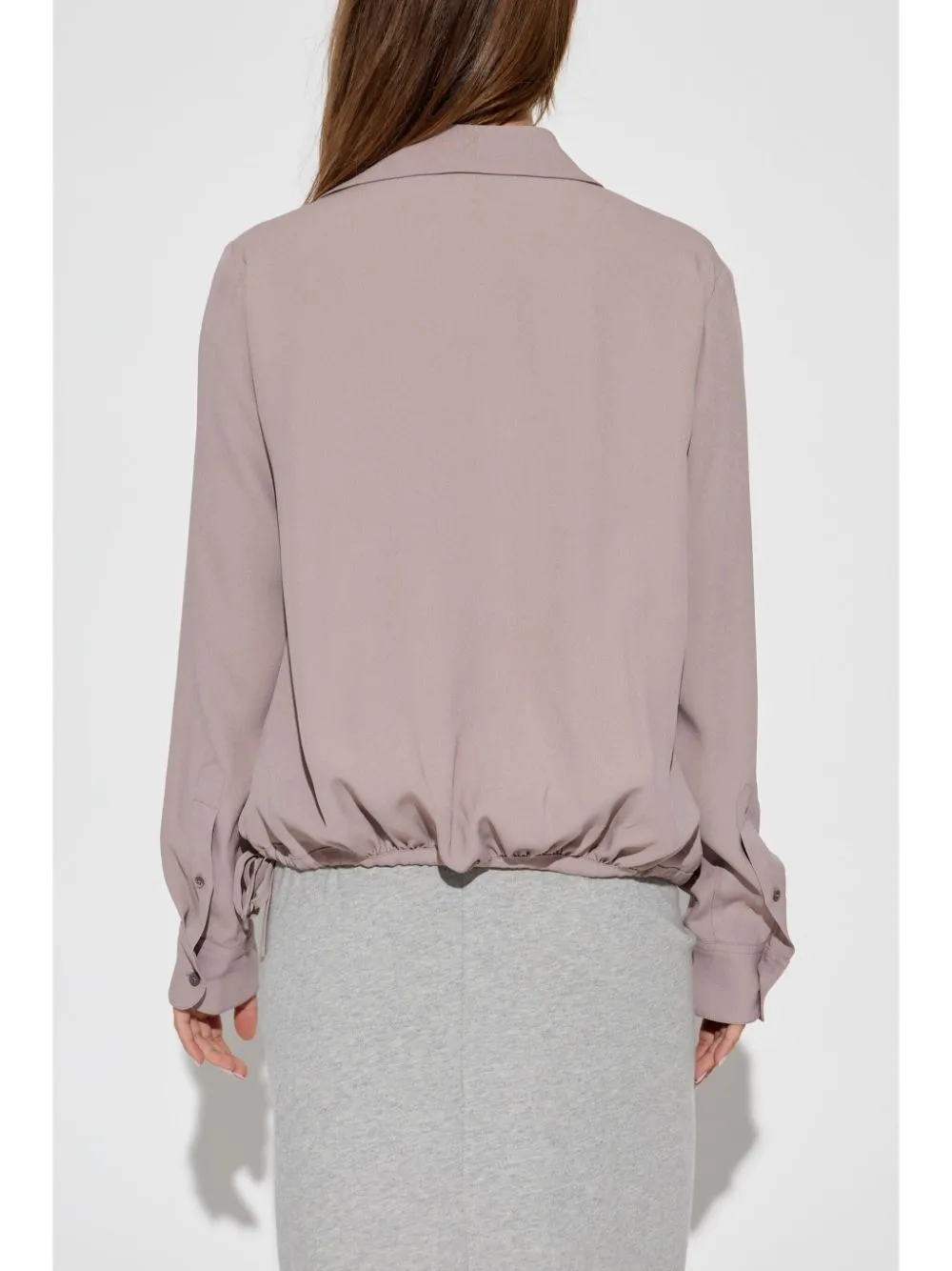 Dries Van Noten Camicia A Portafoglio in Crêpe