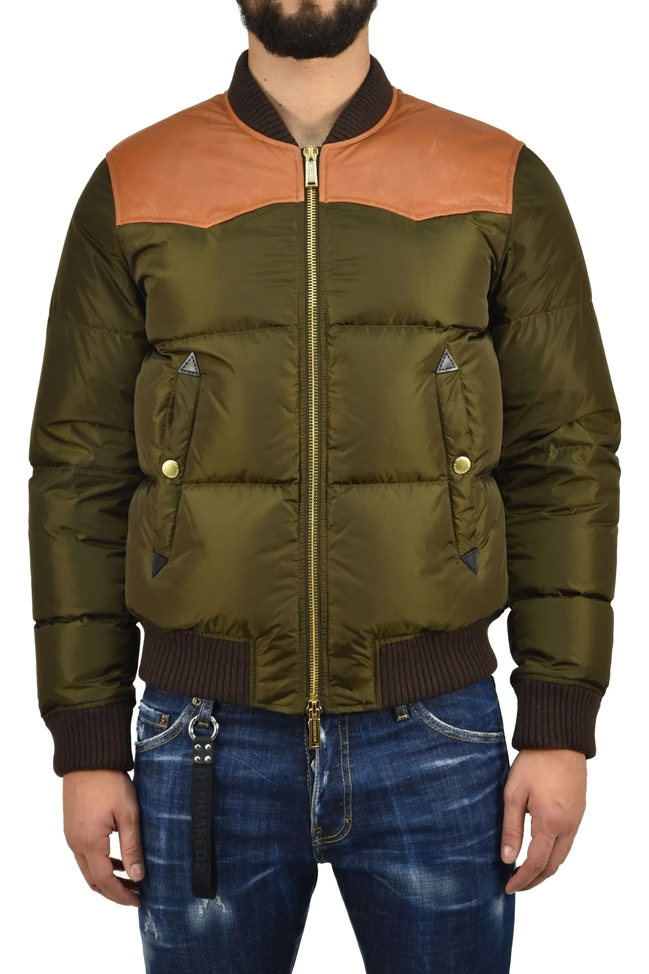 Dsquared2 Giubbotto Piumino Verde Uomo Poliammide Mod.S71AM0981S49447727