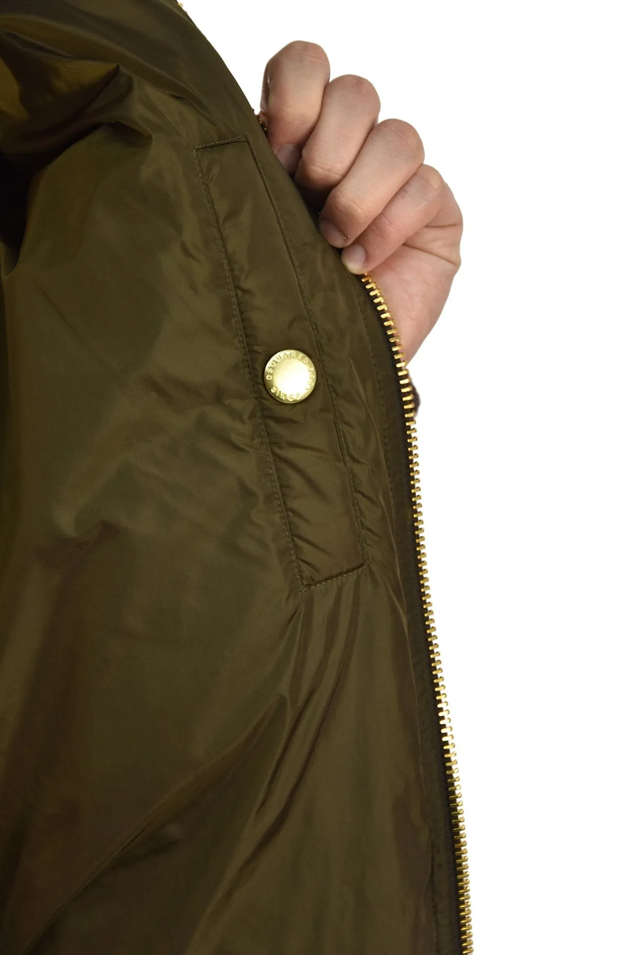 Dsquared2 Giubbotto Piumino Verde Uomo Poliammide Mod.S71AM0981S49447727