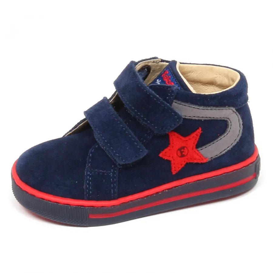 E3224 sneaker bimbo blu FALCOTTO by NATURINO scarpe primi passi shoe baby boy