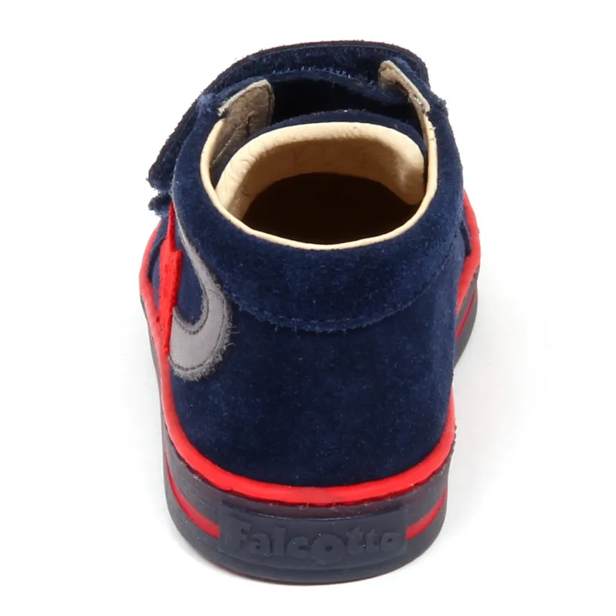 E3224 sneaker bimbo blu FALCOTTO by NATURINO scarpe primi passi shoe baby boy
