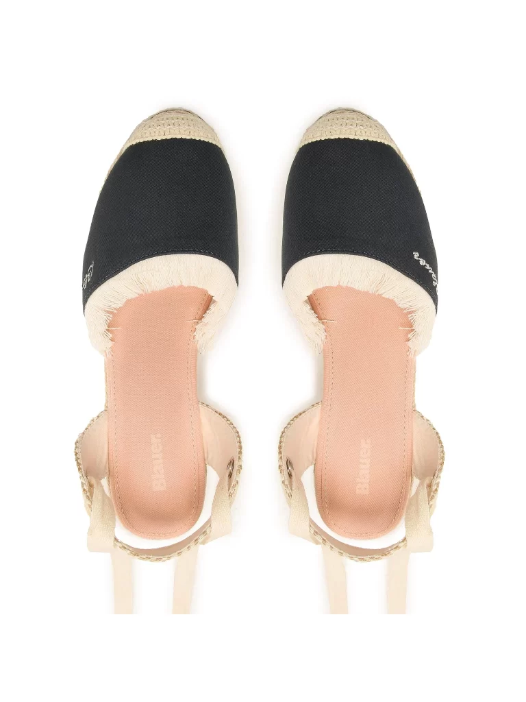 Espadrillas Donna “Blauer” S3WELLS01 Collezione 2024 – Blu e Beige