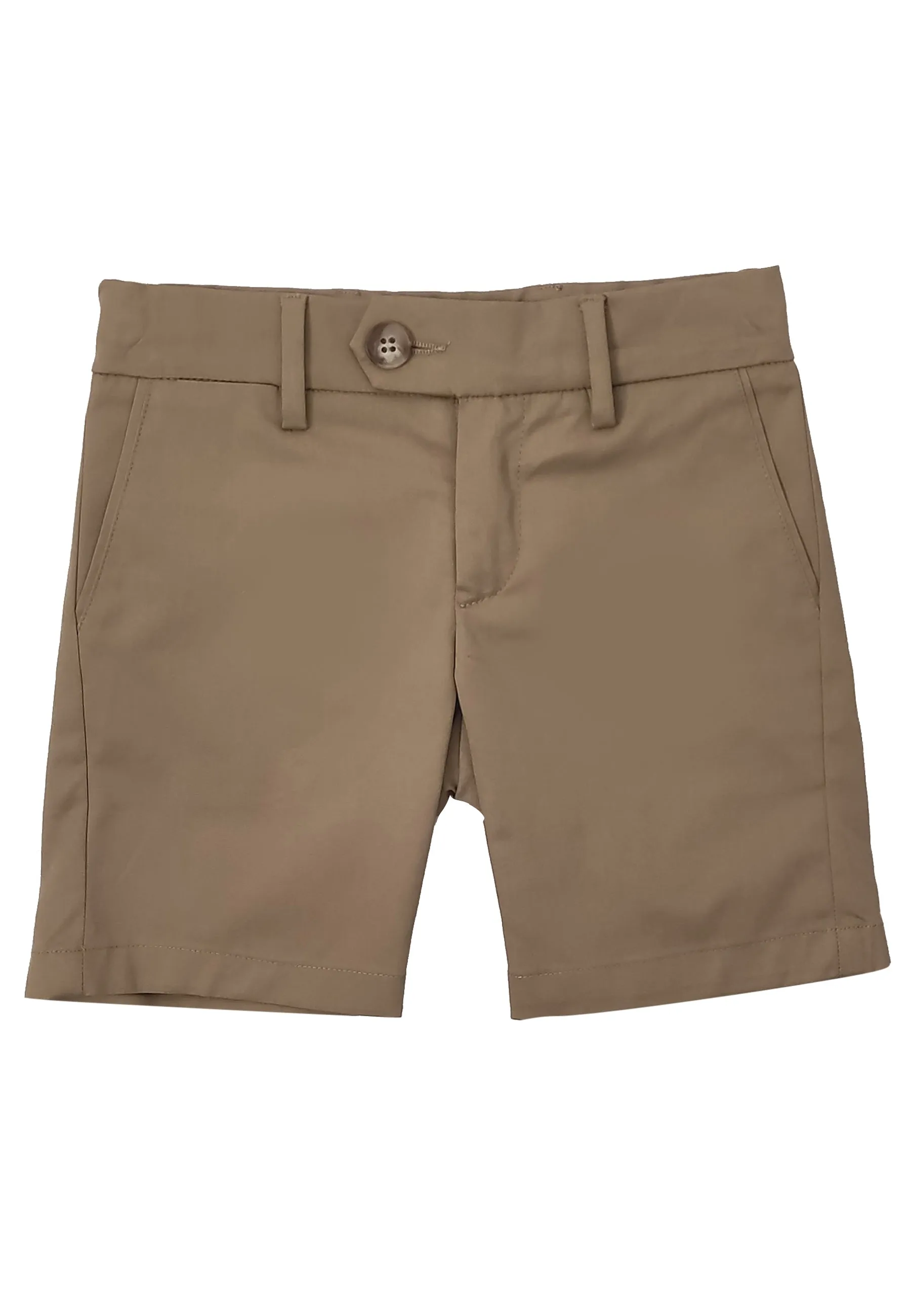 Fay bermuda marrone ragazzo in cotone