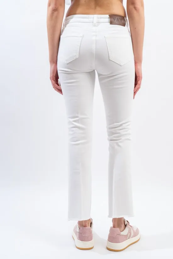 FAY CROPPED PANT T CAPO FRANGIA NTW8648520TVTV B001