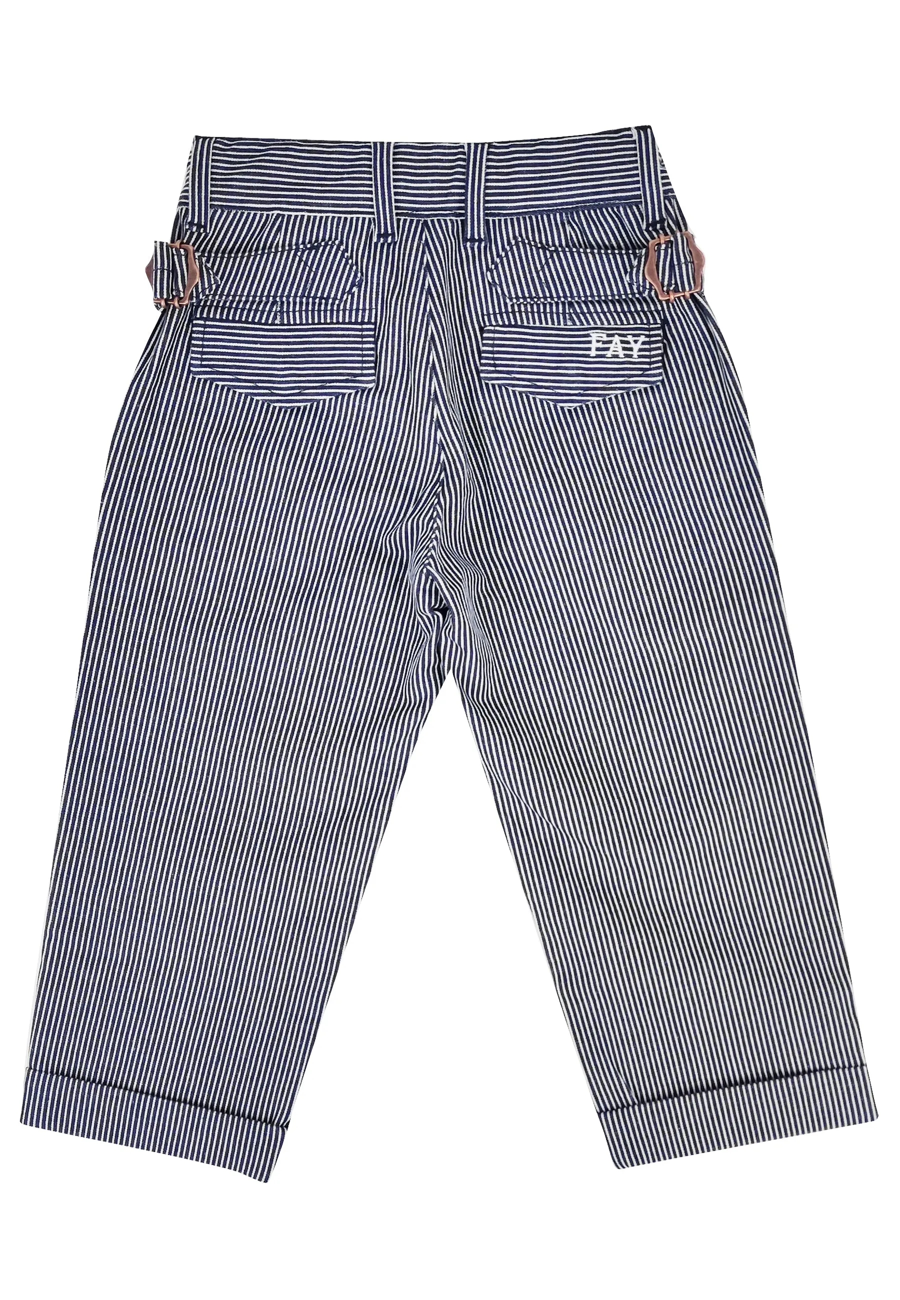 Fay pantalone a righe bambino in cotone