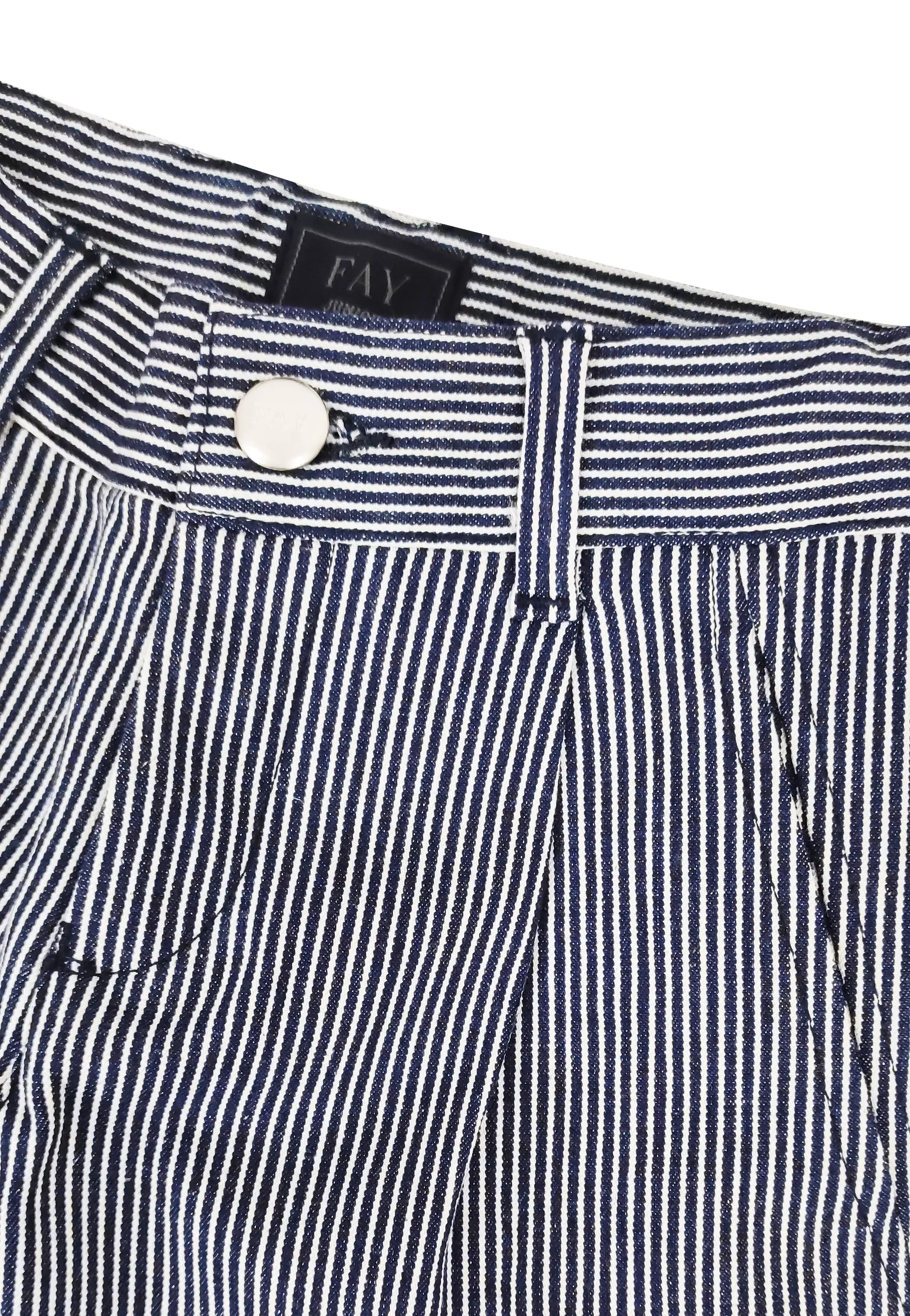 Fay pantalone a righe bambino in cotone