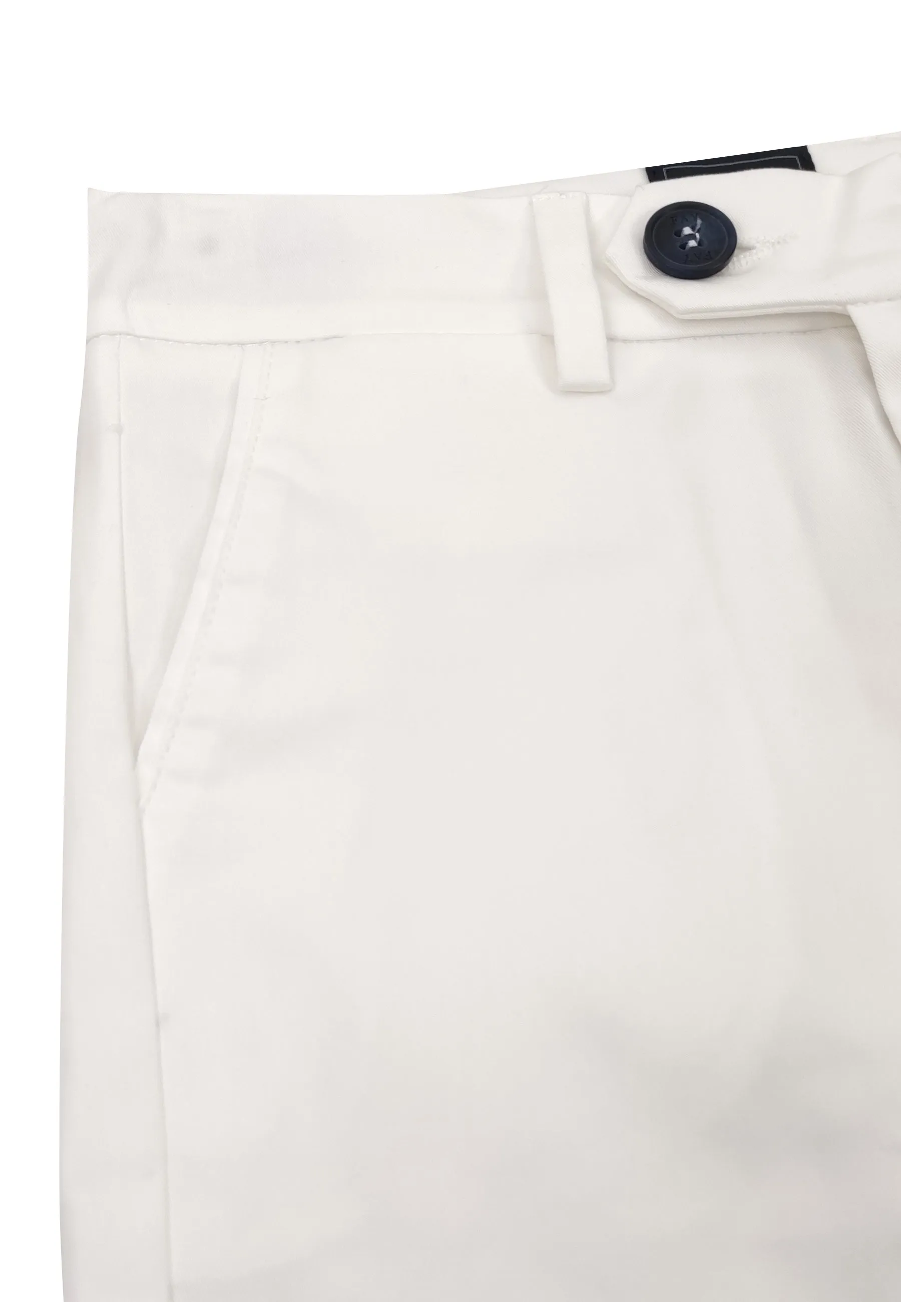 Fay pantalone bambino bianco in cotone