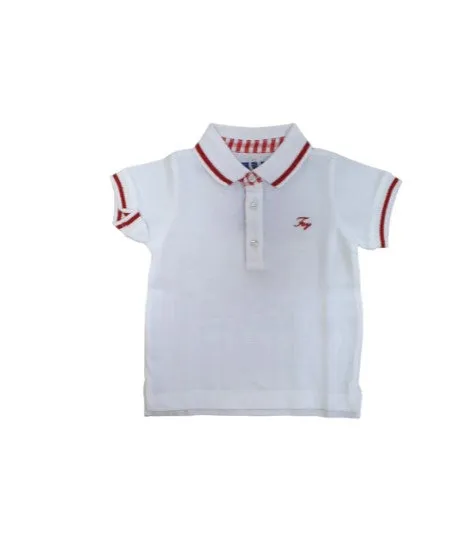 Fay T-shirt a polo con logo ricamato 9C8301-CG510